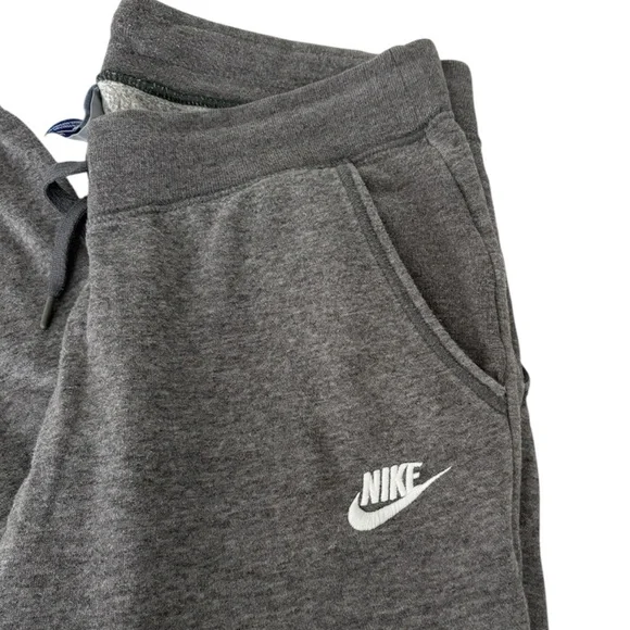 Nike Gray Heather Jogger Sweatpants - Picture 5 of 8